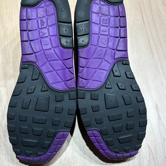 Mens - Nike ID Air Max 1 87 Custom Purple Black EXCELLENT - Picture 4 of 7